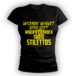 Work What You Got (Black w/Glitter Font) - Image 2